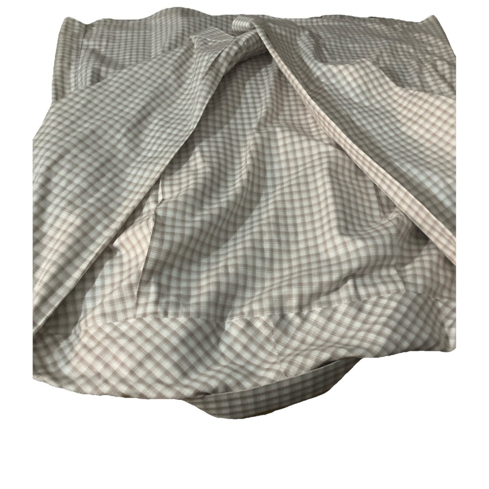 Joseph Abboud Dress Shirts (Lot of 3)  Mens 16.5 34/35 Tan Plaid Egyptian Cotton - Picture 2 of 8